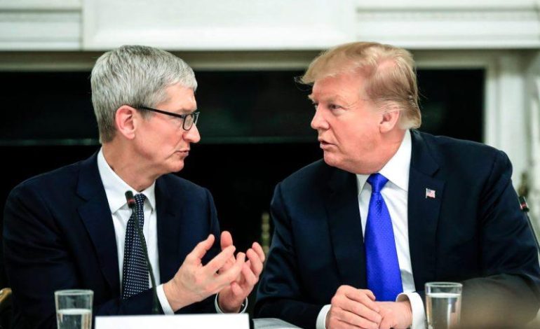  Tim Cook to join Trump at White House for Apple investment announcement