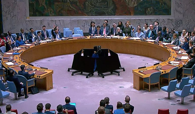  UN Security Council rejects China-Russia resolution extending Iran nuclear sanctions relief before deadline