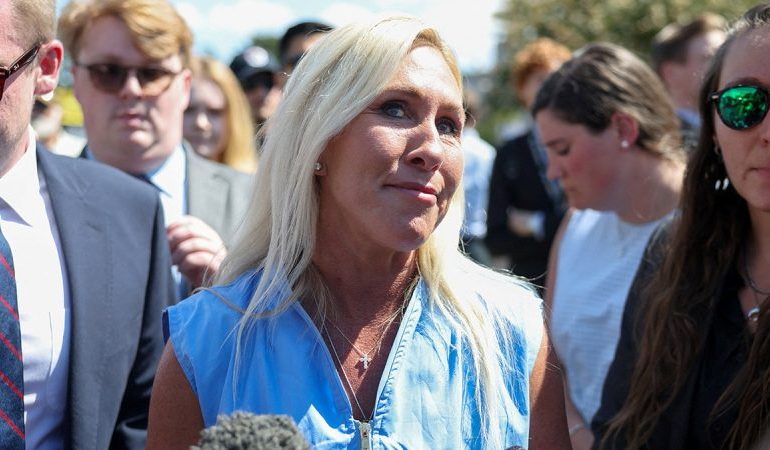 Republicans try to quash concerns of more exits following Marjorie Taylor Greene’s surprise resignation