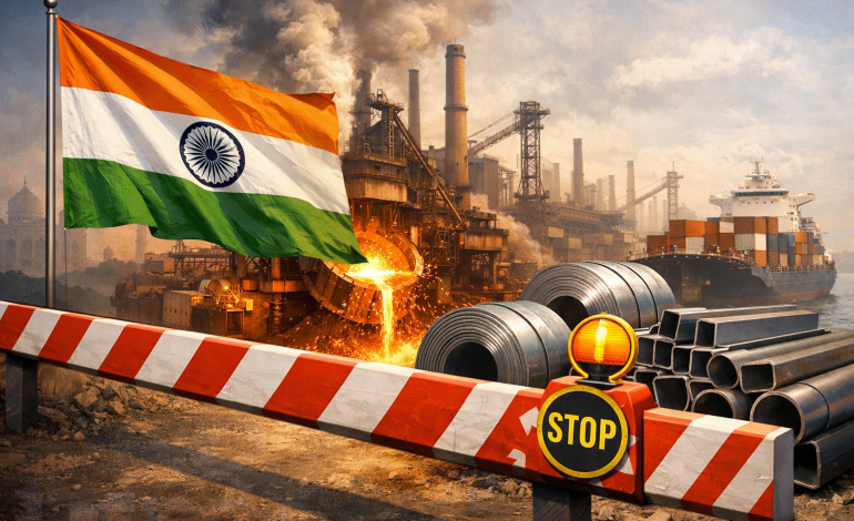 India extends steel import tariffs to shield domestic producers