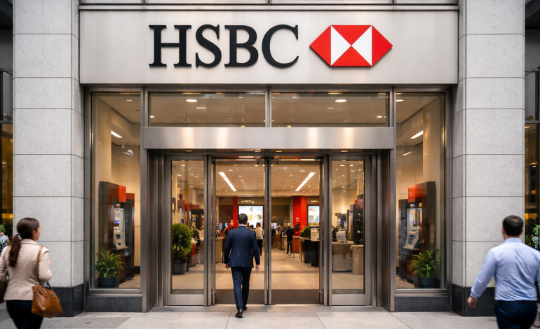 HSBC share price soars in Hong Kong as wealth unit boosts earnings