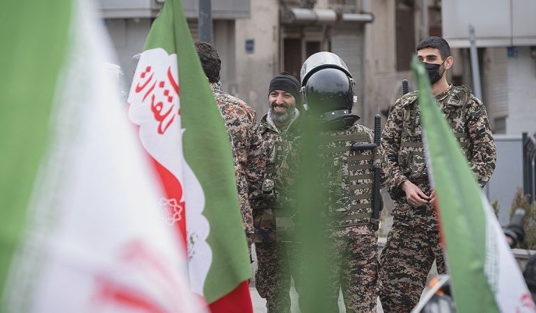 Iran president vows defiance as protests build against regime amid US military build up