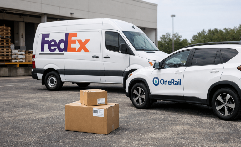FedEx taps OneRail to take on Amazon in same-day delivery race
