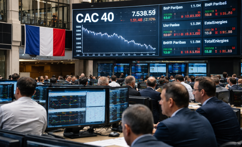 What next for the CAC 40 Index as it sinks into a correction?
