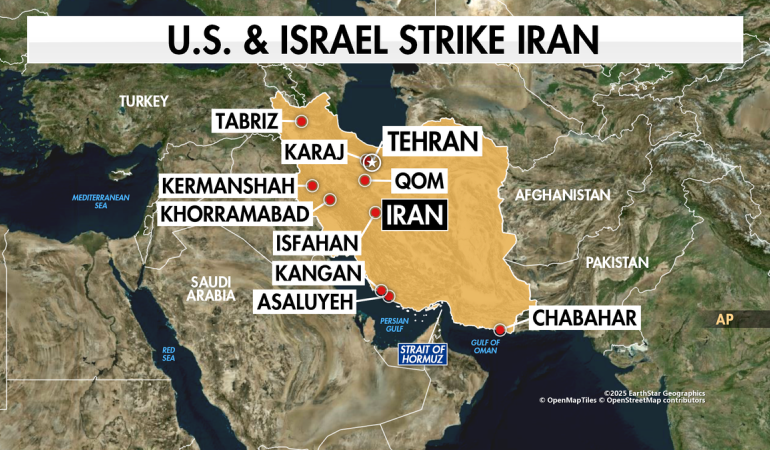 Israel’s largest ever military flyover hammers Iranian military targets
